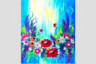 Paint Nite: Spring Floral Madness